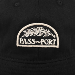 PASS~PORT "QUILL" BUCKET HAT BLACK
