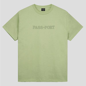PASS~PORT "OFFICIAL EMBROIDERY" TEE STONEWASH GREEN