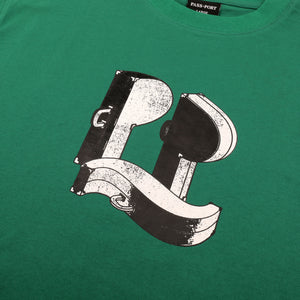 PASS~PORT "CASES" TEE TEAL