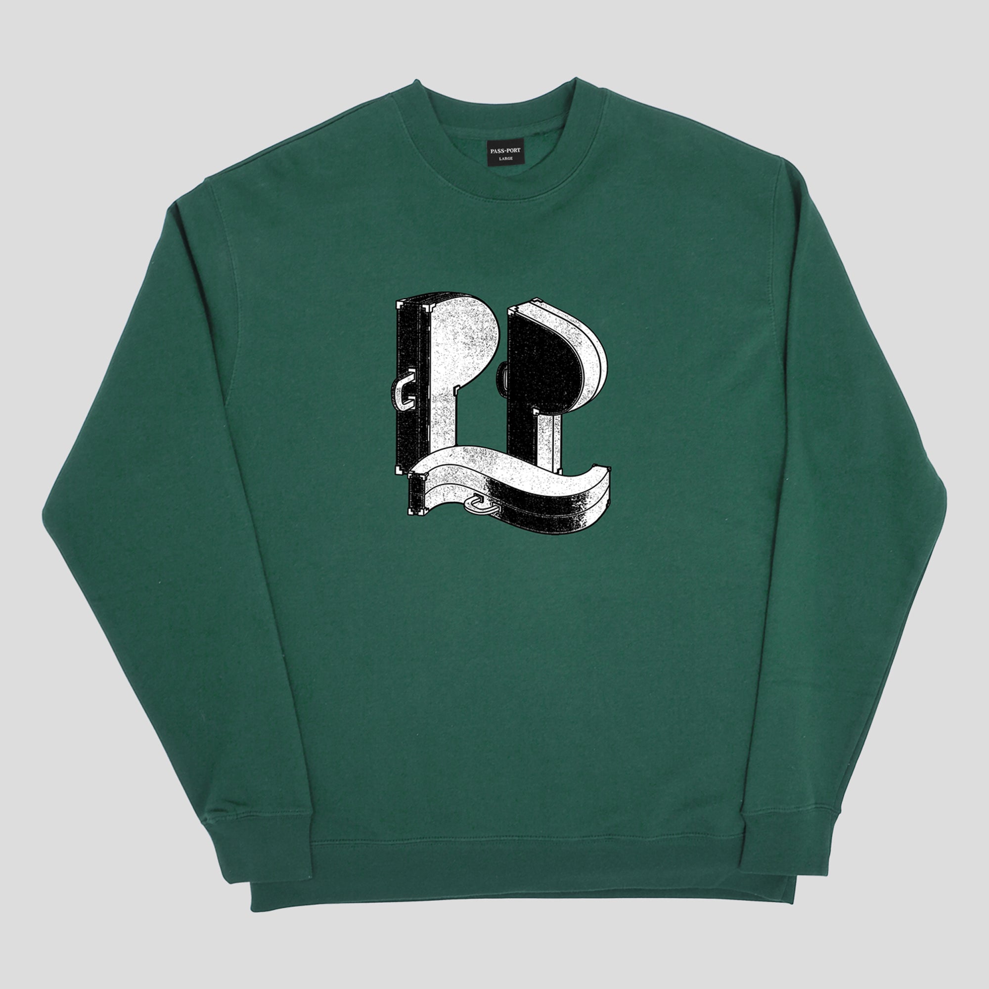 PASS~PORT "CASES" SWEATER TEAL