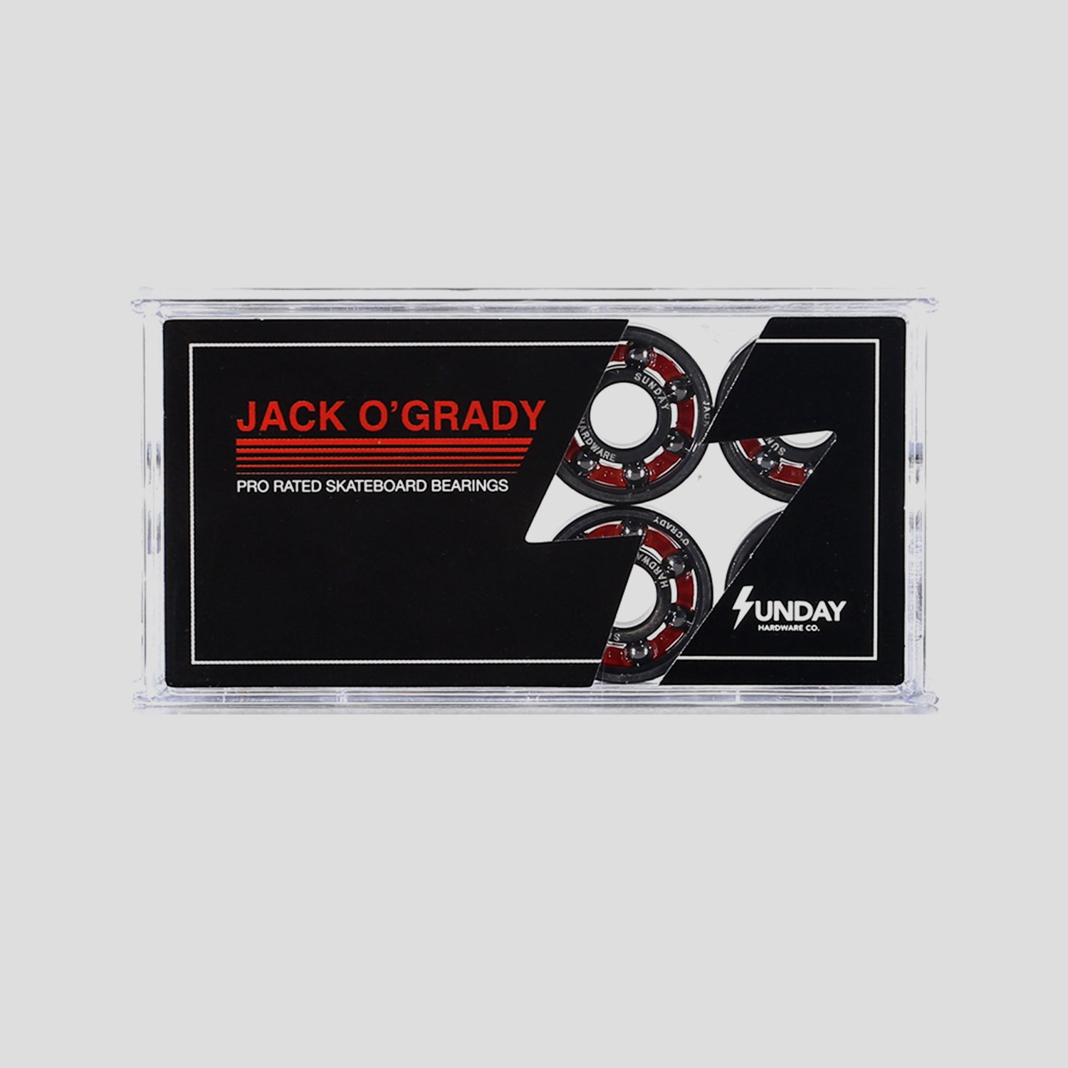 SUNDAY HARDWARE JACK O'GRADY PRO RATED SHIELDLESS BEARINGS